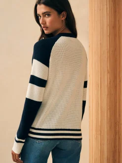 Sweaters^Faherty Brand Throwback Crew - Wrigley