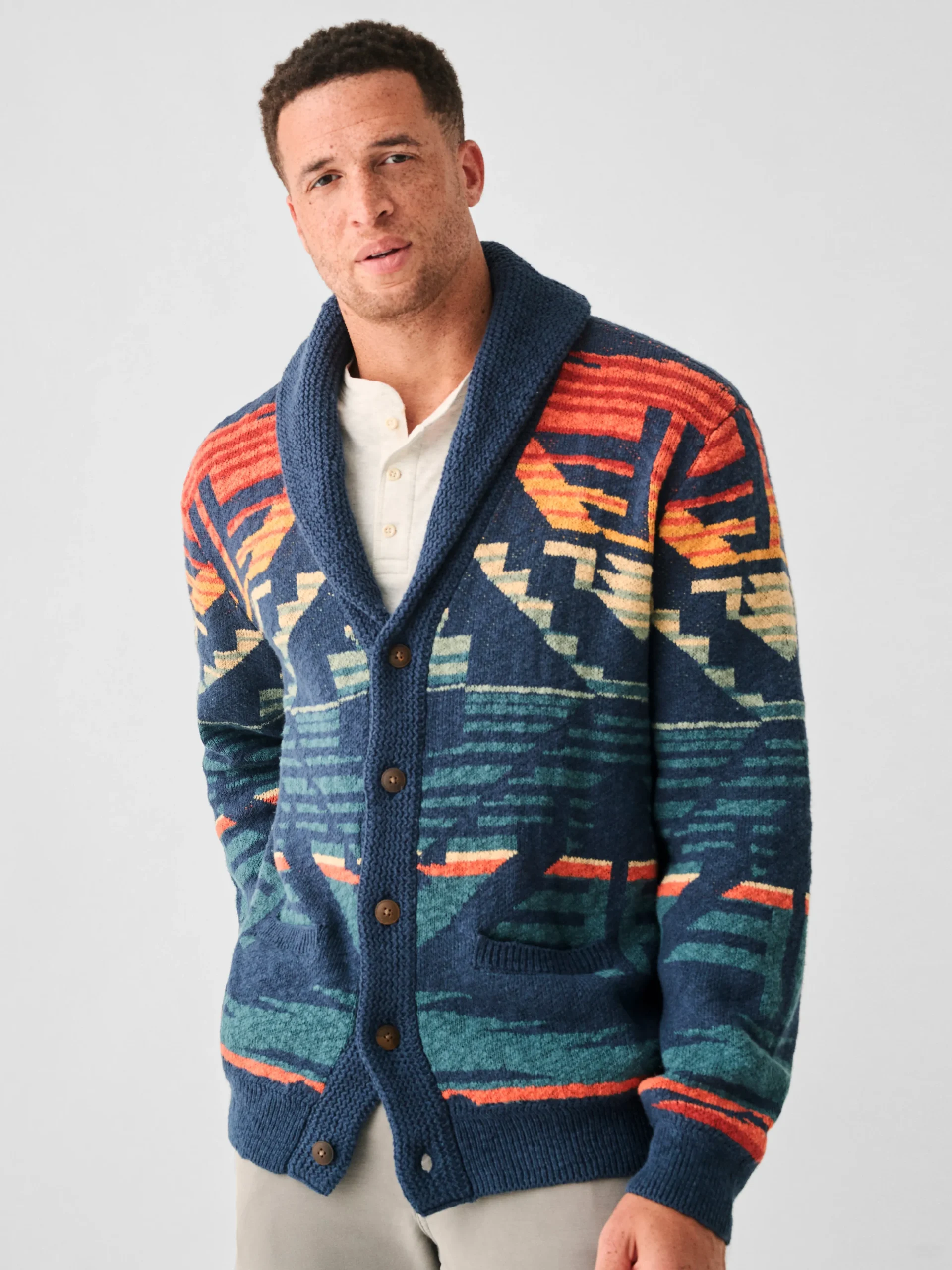 Sweaters^Faherty Brand Thunder Voice Eagle Cardigan - Terranea