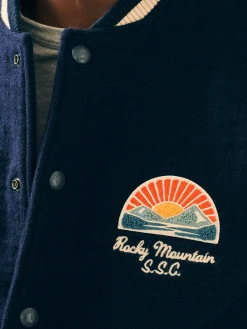 Jackets & Vests^Faherty Brand Varsity Jacket - Navy