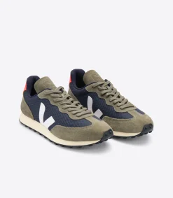 Shoes^Faherty Brand VEJA Men's Rio Branco - Nautico White Orange Fluo