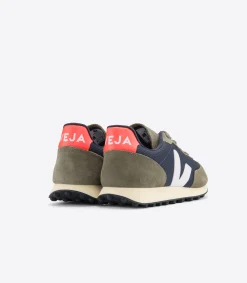 Shoes^Faherty Brand VEJA Men's Rio Branco - Nautico White Orange Fluo