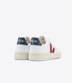 Shoes & Socks^Faherty Brand VEJA Women's V-12 - Extra White Marsala Nautico