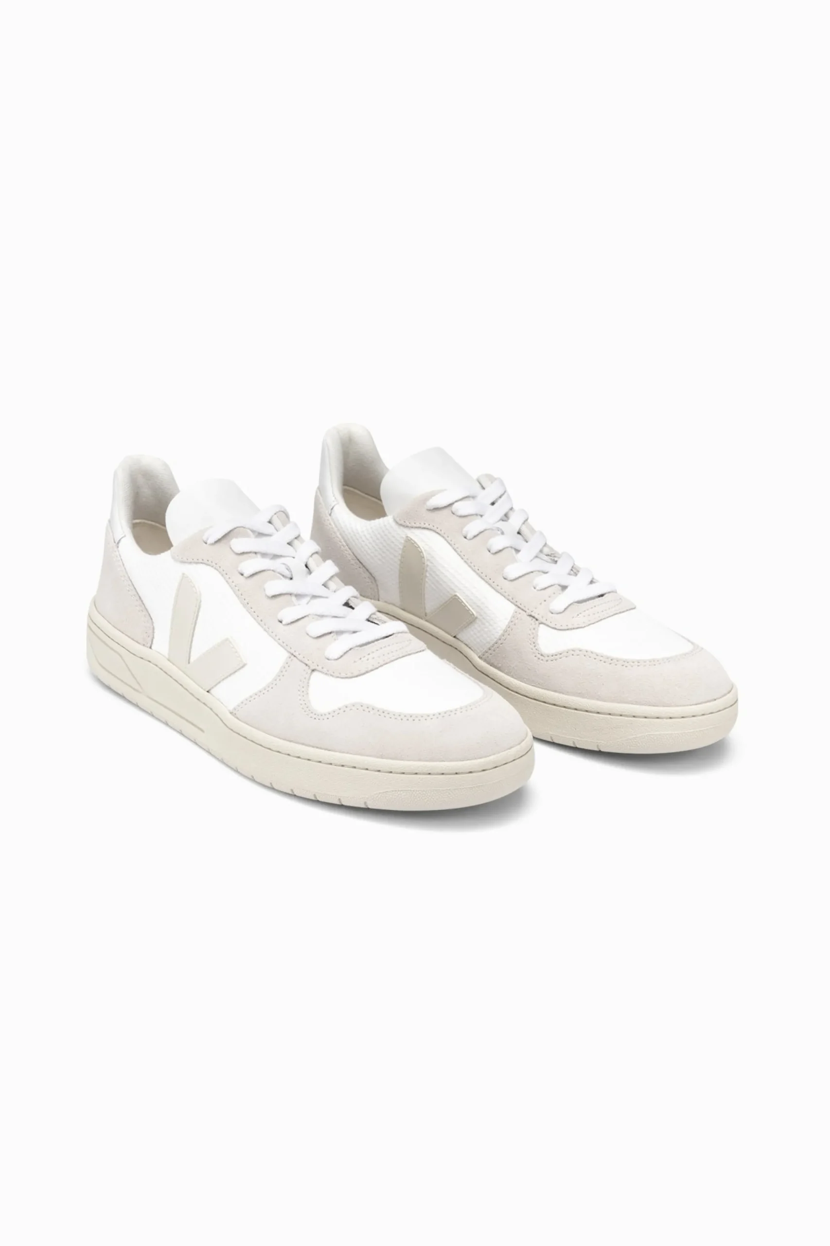 Shoes & Socks^Faherty Brand VEJA Women's V-10 - White Natural Pierre