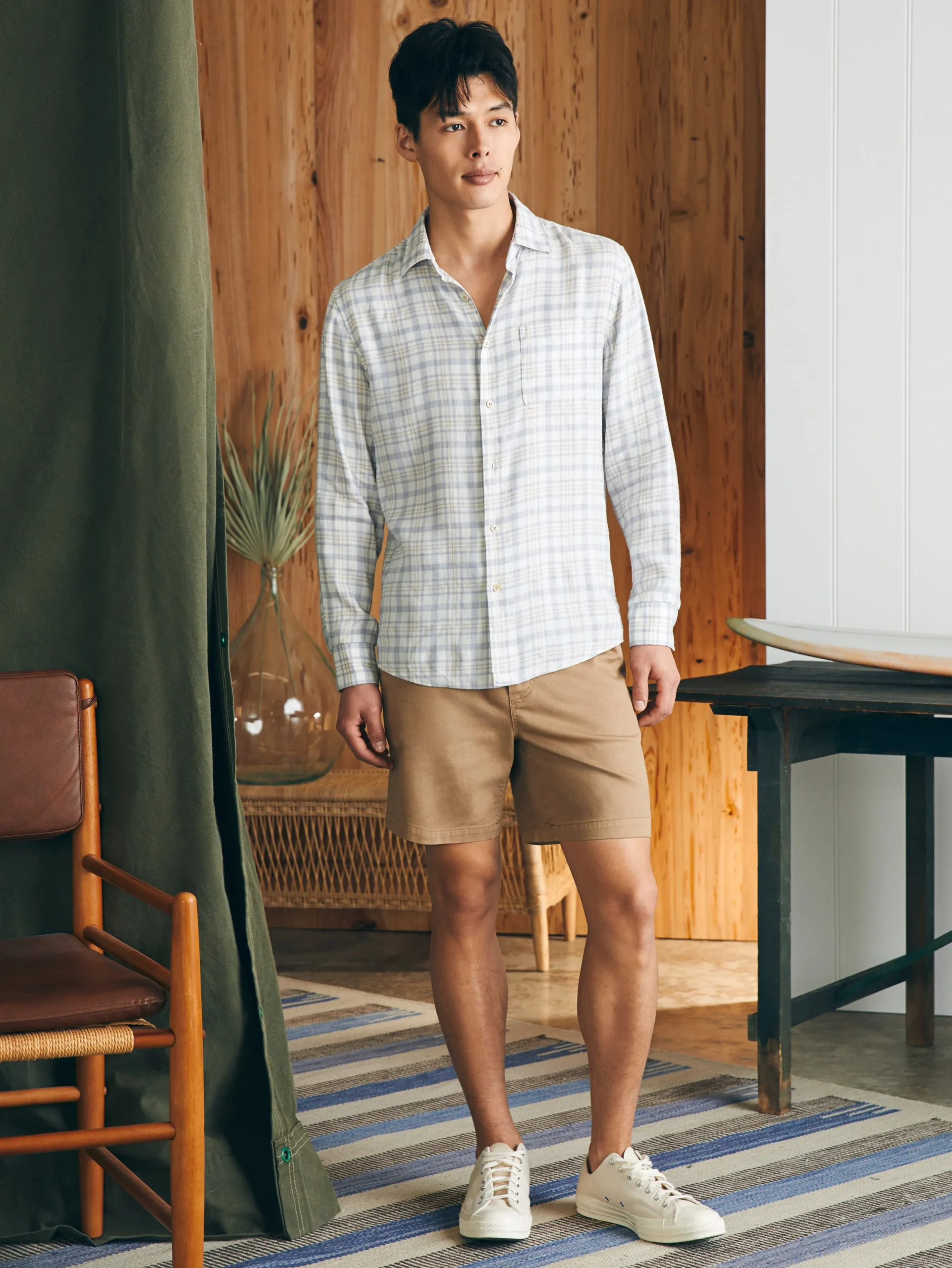 Shirts^Faherty Brand Weekend Blend Shirt - Fox Lake Plaid