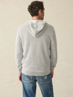 Hoodies & Sweatshirts|Lounge^Faherty Brand Whitewater Full Zip Hoodie (Tall) - Grey Shell Loop
