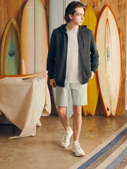 Hoodies & Sweatshirts|Lounge^Faherty Brand Whitewater Full Zip Hoodie (Tall) - Washed Black