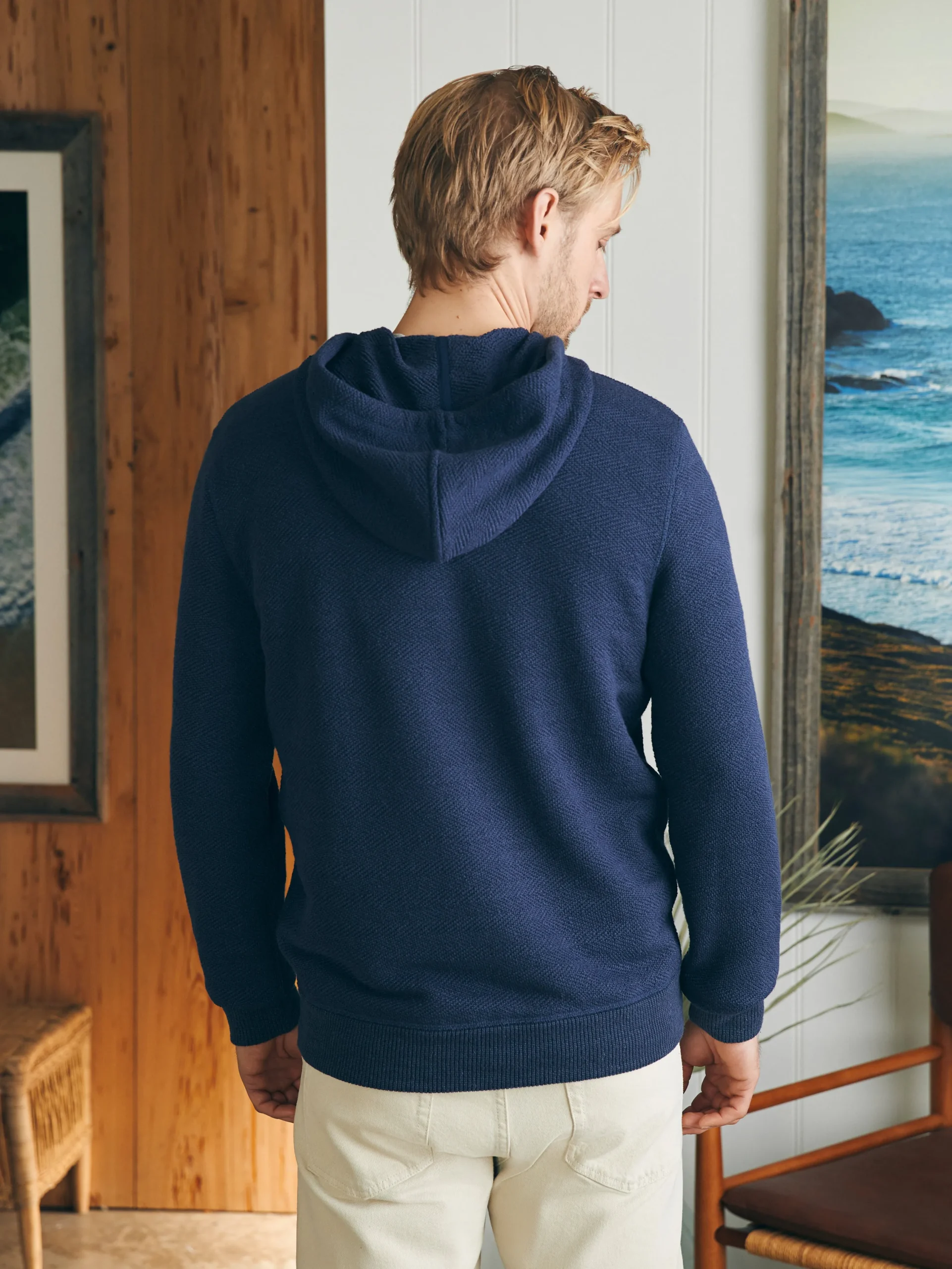 Hoodies & Sweatshirts|Lounge^Faherty Brand Whitewater Full Zip Hoodie - Blue Nights Surf Stripe