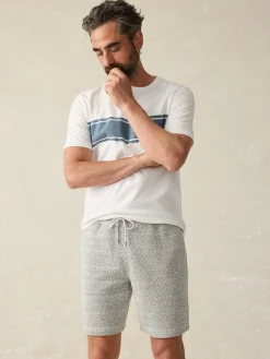Shorts|Lounge^Faherty Brand Whitewater Sweatshort - Grey Shell Loop