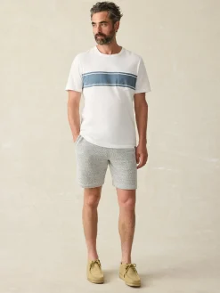 Shorts|Lounge^Faherty Brand Whitewater Sweatshort - Grey Shell Loop