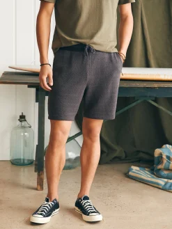 Shorts|Lounge^Faherty Brand Whitewater Sweatshort - Washed Black