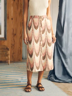 Shorts & Skirts^Faherty Brand Whitley Skirt - Desert Ikat