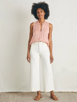 Shirts & Tops^Faherty Brand Willa Sleeveless Top - Rosette