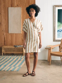 Dresses^Faherty Brand Willow Dress - Bronze Stripe