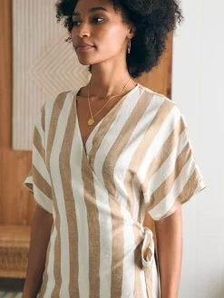 Dresses^Faherty Brand Willow Dress - Bronze Stripe