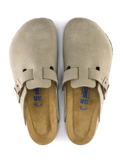 Shoes & Socks^Faherty Brand Women's Birkenstock Boston Clog Soft Footbed - Taupe