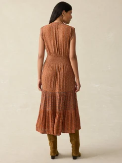 Dresses^Faherty Brand Woodstock Midi Dress - Chestnut Blossom