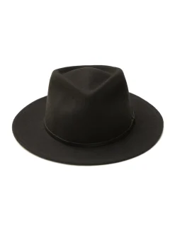 Hats^Faherty Brand Yellow 108 Eastwood Hat - Dark Brown