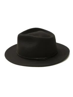 Hats^Faherty Brand Yellow 108 Eastwood Hat - Dark Brown